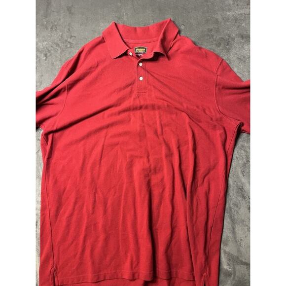 The Foundry Supply Co Mens Red Polo Size 2XLT-2 XX-Large shirt casual - Picture 1 of 5